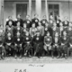 Fromentin - Année 1945-46 : classe de 3e AB (avec numéros) [Archives départementales 17]