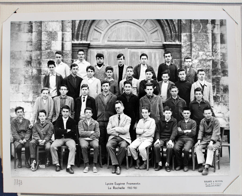 Fromentin - Année 1960-61 : classe de 3e Moderne 1 [Archives départementales 17]