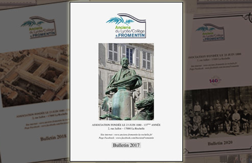 Association des anciens du Lycée-Collège Fromentin : bulletin 2017