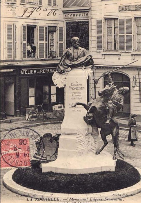 Statue de Fromentin en 1906