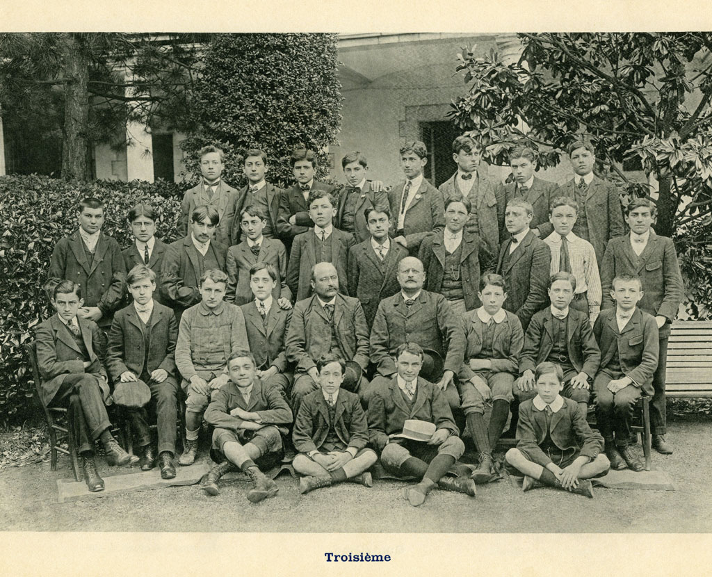 Fromentin - Année 1908-09 : 3e [Source : collège-lycée Fromentin]