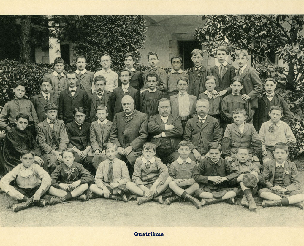 Fromentin - Année 1908-09 : classe de 4e [Source : collège-lycée Fromentin]