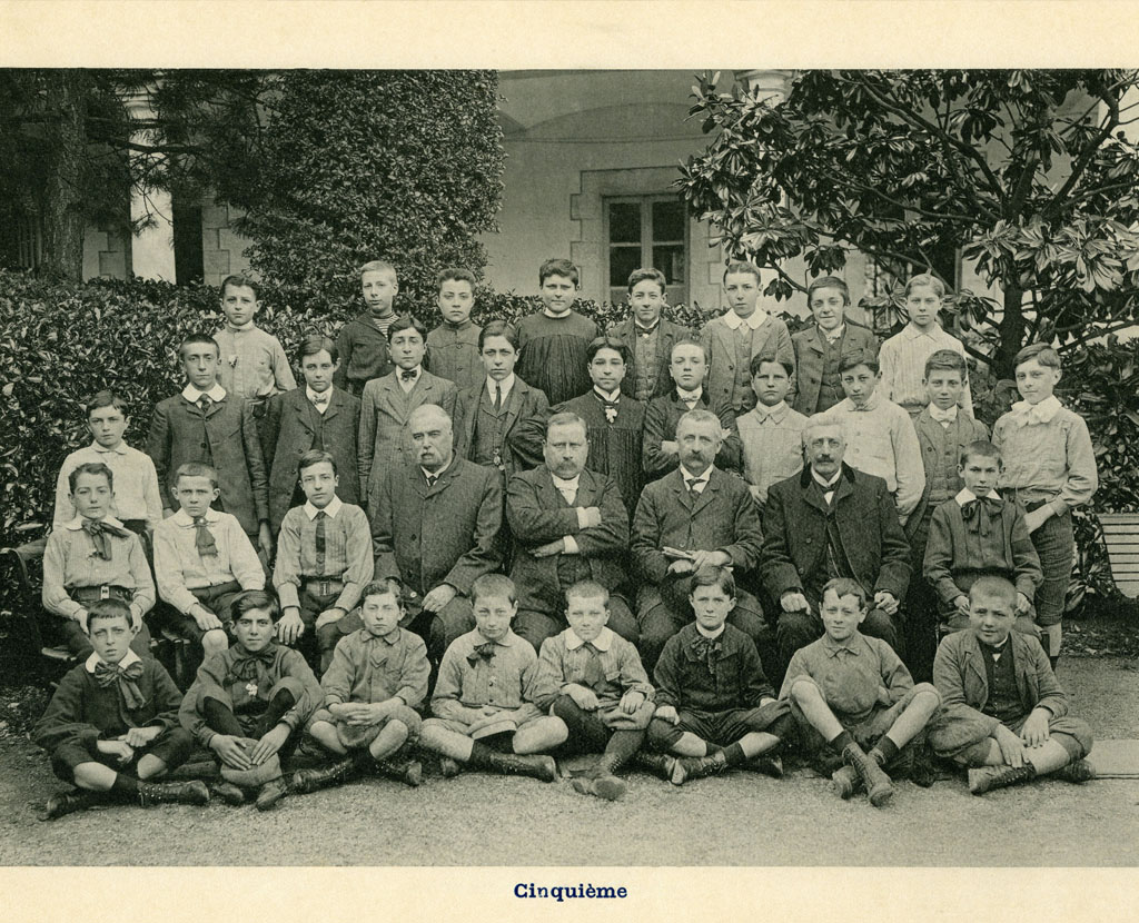 Fromentin - Année 1908-09 : classe de 5e [Source : collège-lycée Fromentin]