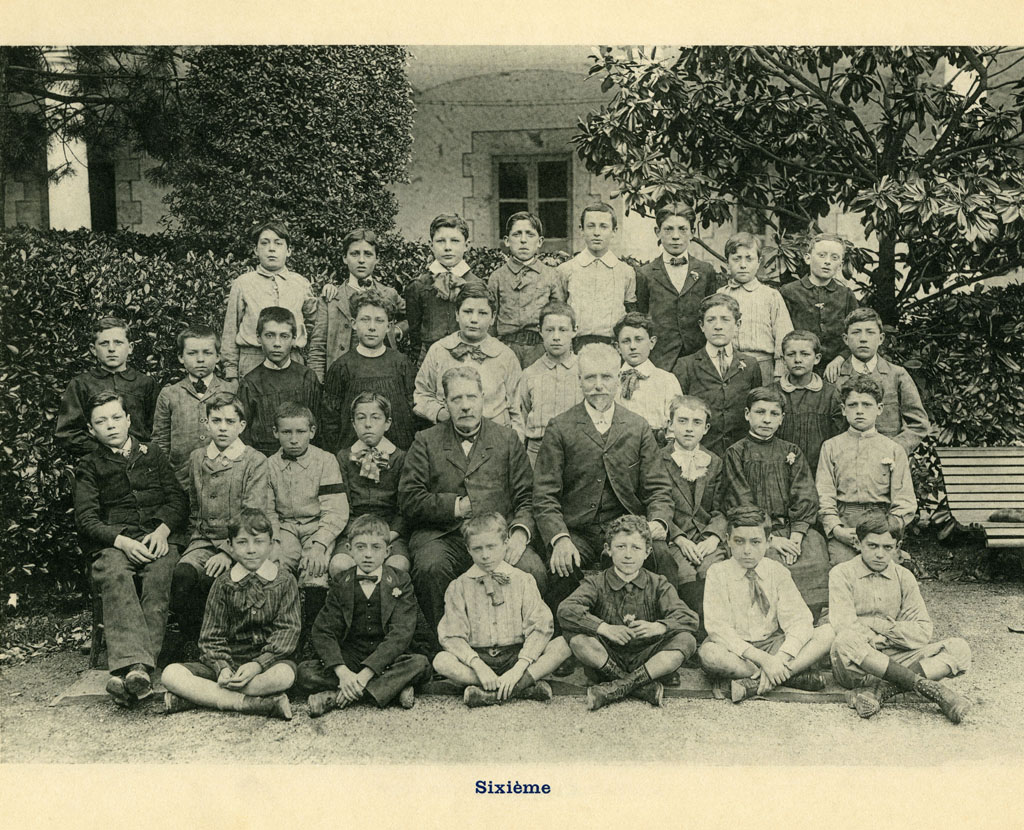 Fromentin - Année 1908-09 : classe de 6e [Source : collège-lycée Fromentin]