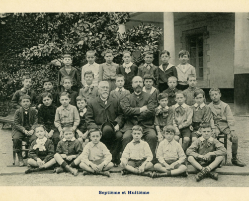Fromentin - Année 1908-09 : 7e & 8e [Source : collège-lycée Fromentin]