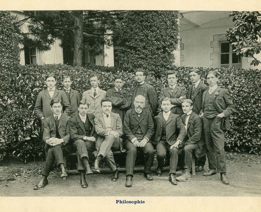 Fromentin - Année 1908-09 : Philosophie [Source : collège-lycée Fromentin]