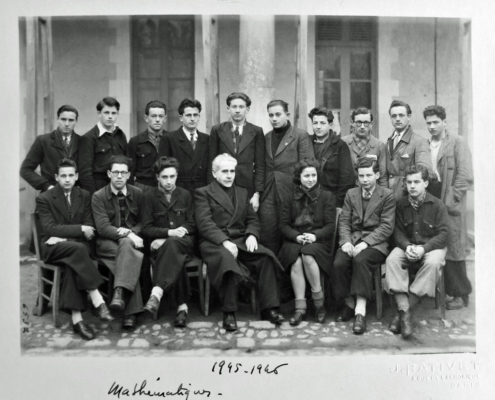 Fromentin - Année 1945-46 : Mathématiques [Archives départementales 17]