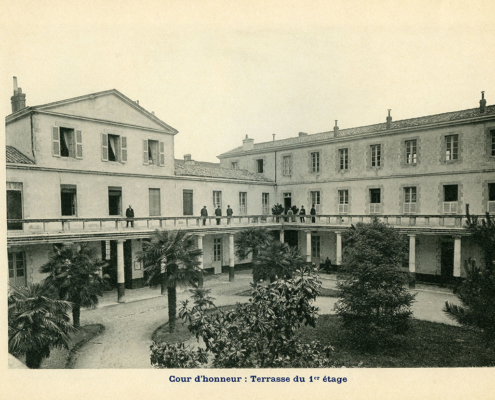 Le lycée de La Rochelle en 1908