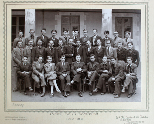Fromentin - Année 1940-41 : 1re AA' [Archives départementales 17]