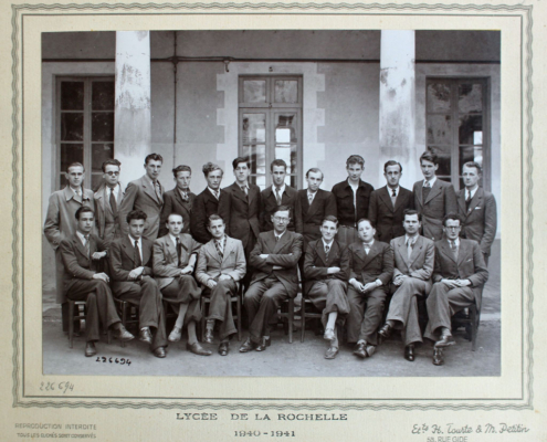 Fromentin - Année 1940-41 : Mathématiques [Archives départementales 17]