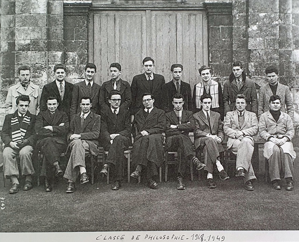 Fromentin - Année 1948-49 : classe de Philosophie [Source : Pierre Sabourin]