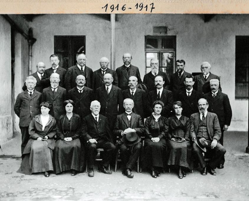 Fromentin - Année 1916-17 : Professeurs [Source : Association des anciens du lycée-collège Fromentin]