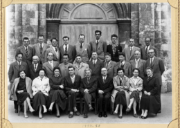 Fromentin - Année 1957-58 : Professeurs [Source : Henri-Jean Resca]