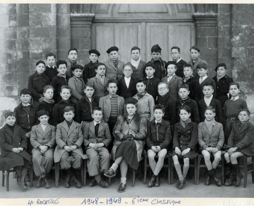 Fromentin - Année 1948-49 : Classe de 6e Classique [Source : Robert Blanc]