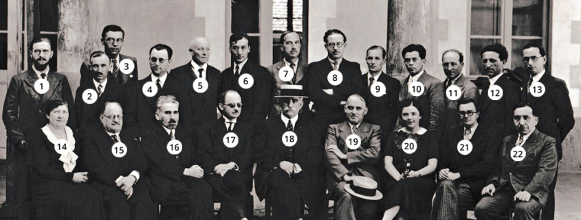 Fromentin - Année 1935-36 : Professeurs (avec numéros) [Source : Association des anciens du lycée-collège Fromentin]