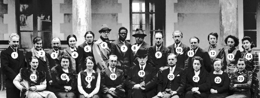 Fromentin - Année 1939-40 : Professeurs (avec numéros) [Source : Association des anciens du lycée-collège Fromentin]