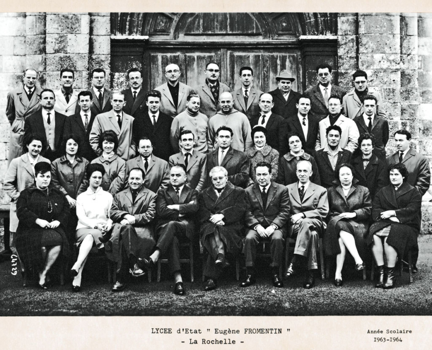 Fromentin - Année 1963-64 : Professeurs [Source : Association des anciens du lycée-collège Fromentin]