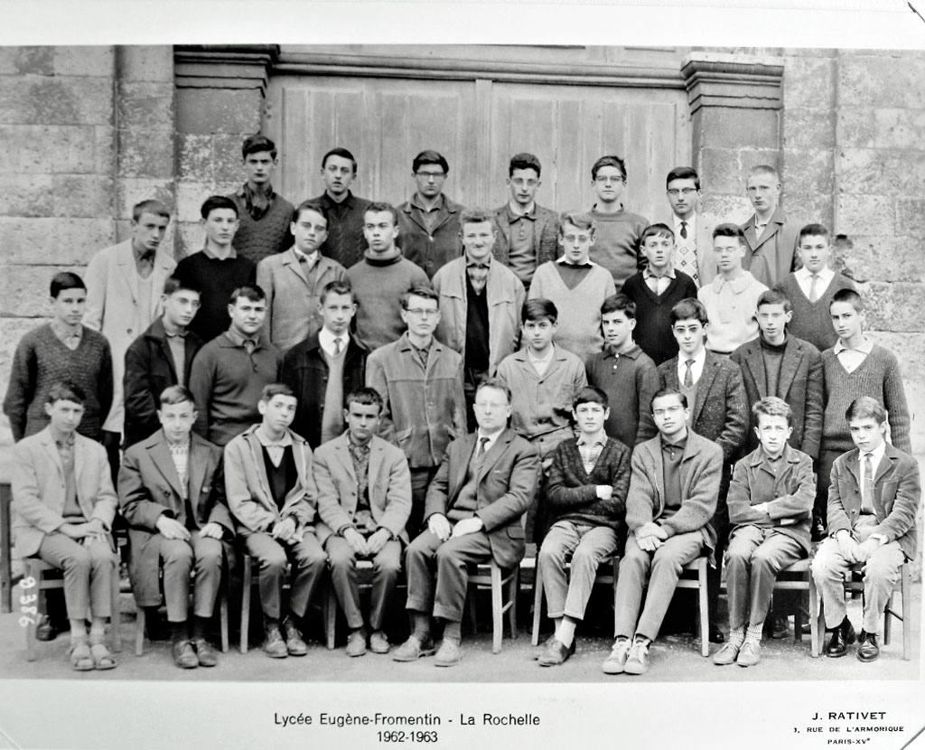 Fromentin - Année 1962-63 : 2de A' C [Archives départementales 17]