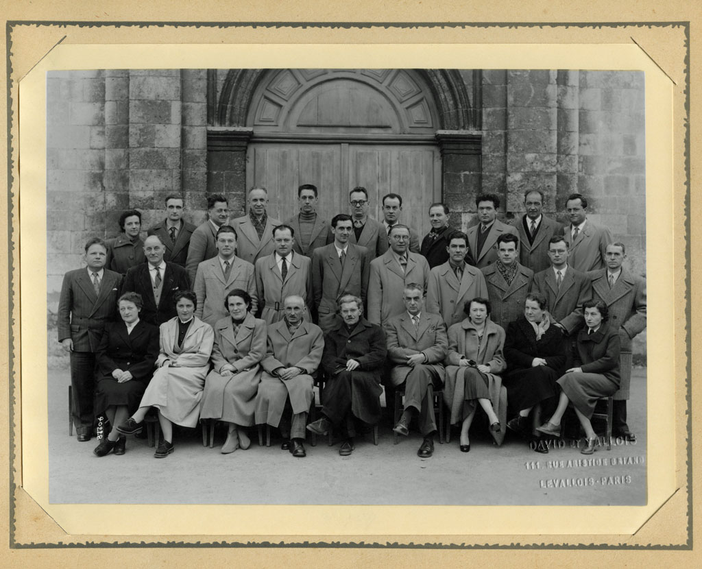 Fromentin - Année 1955-56 : Professeurs [Source : Henri-Jean Resca]