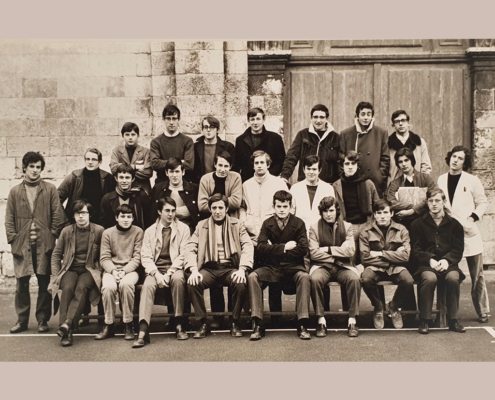 Fromentin - Année 1969-70 : Classe de 1re C1 [Archives départementales 17]