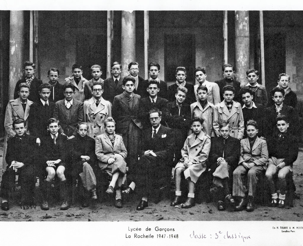 Fromentin - Année 1947-48 : 3e classique [Source : Robert Jouanneau]