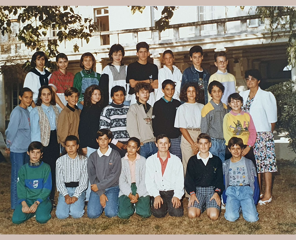 Fromentin - Année 1989-90 : classe inconnue 01 [Archives départementales 17]