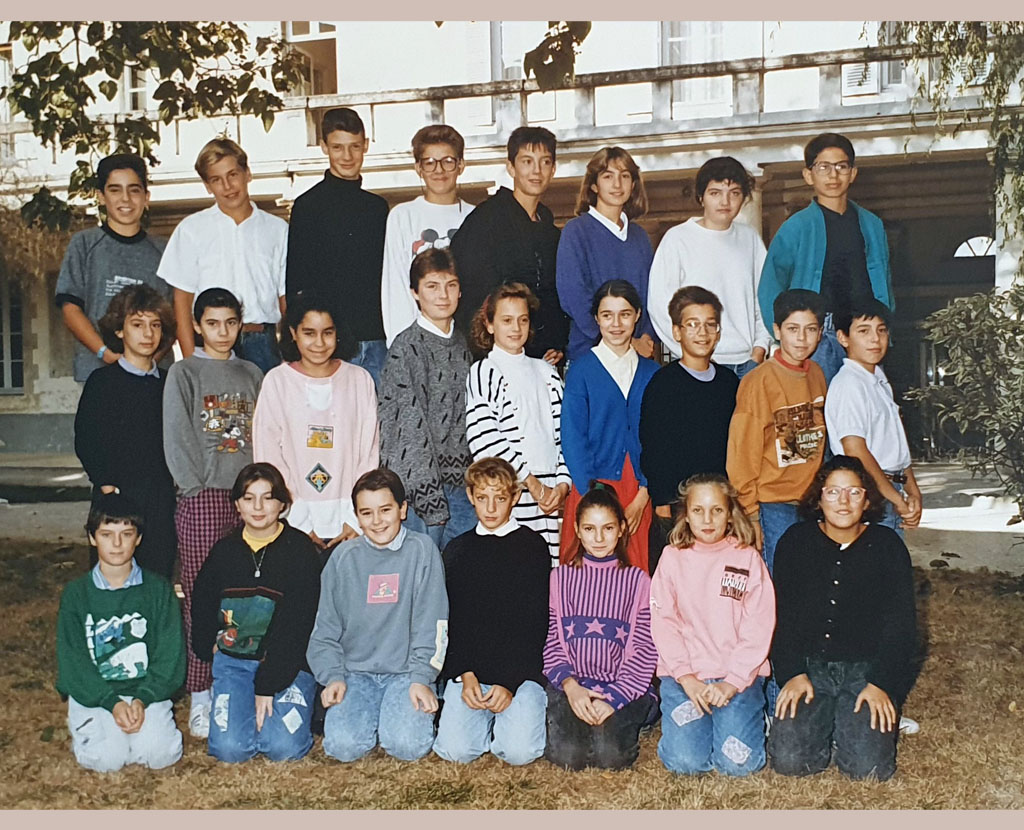 Fromentin - Année 1989-90 : classe inconnue 12 [Archives départementales 17]