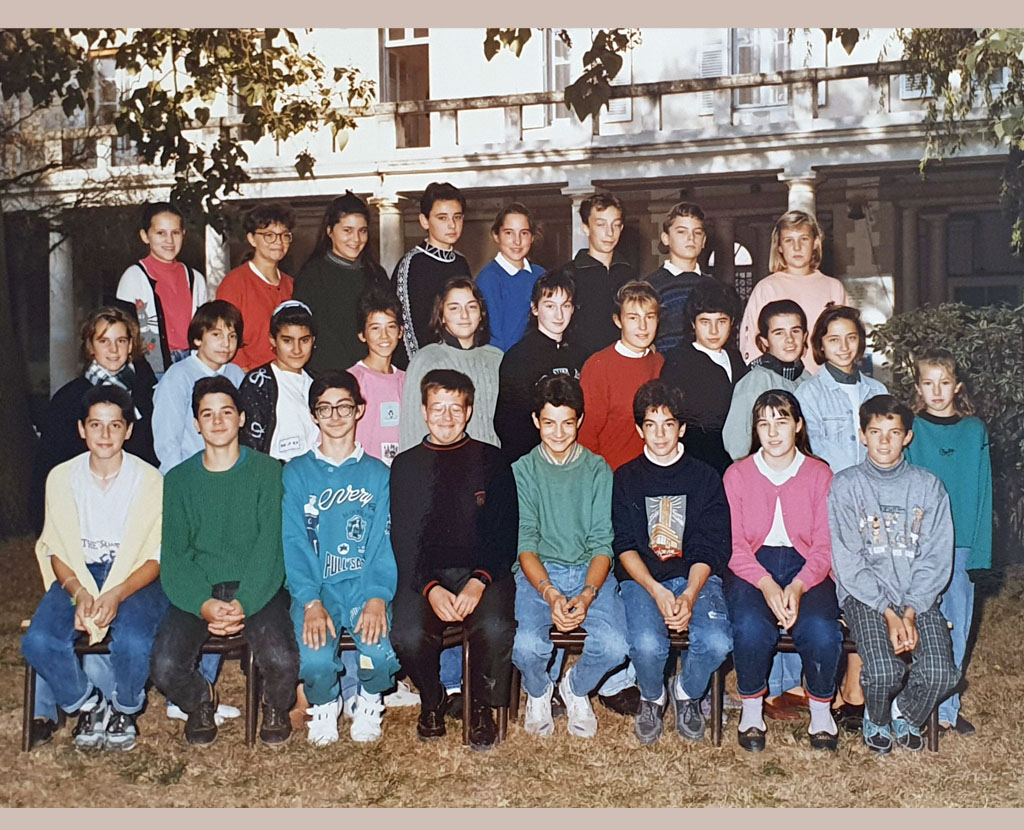 Fromentin - Année 1989-90 : classe inconnue 14 [Archives départementales 17]