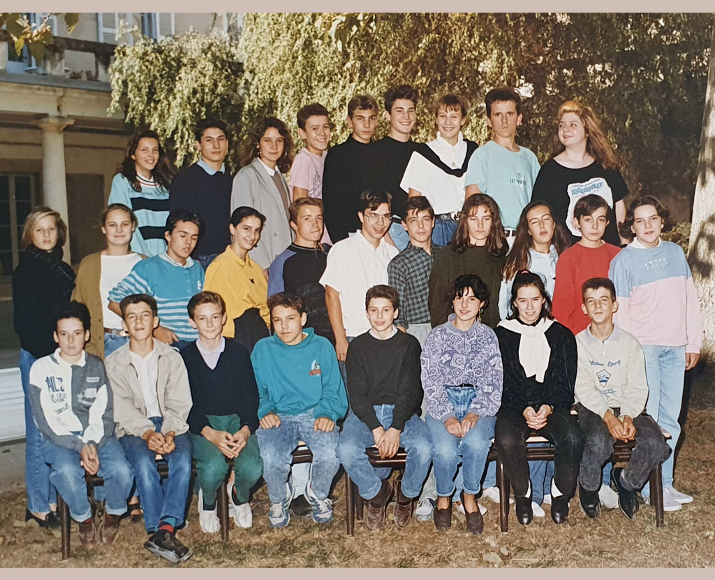 Fromentin - Année 1989-90 : classe inconnue 24 [Archives départementales 17]