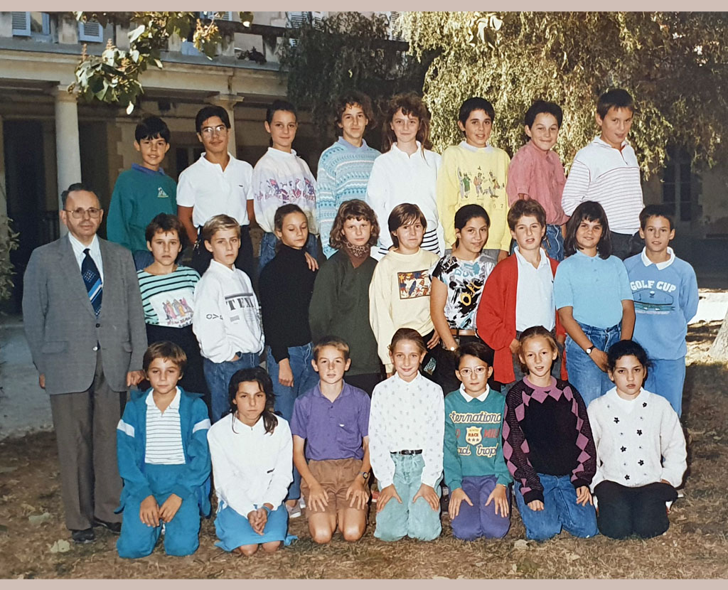 Fromentin - Année 1989-90 : classe inconnue 25 [Archives départementales 17]