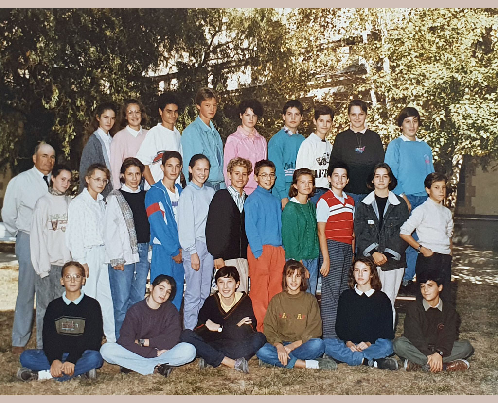 Fromentin - Année 1989-90 : classe inconnue 28 [Archives départementales 17]