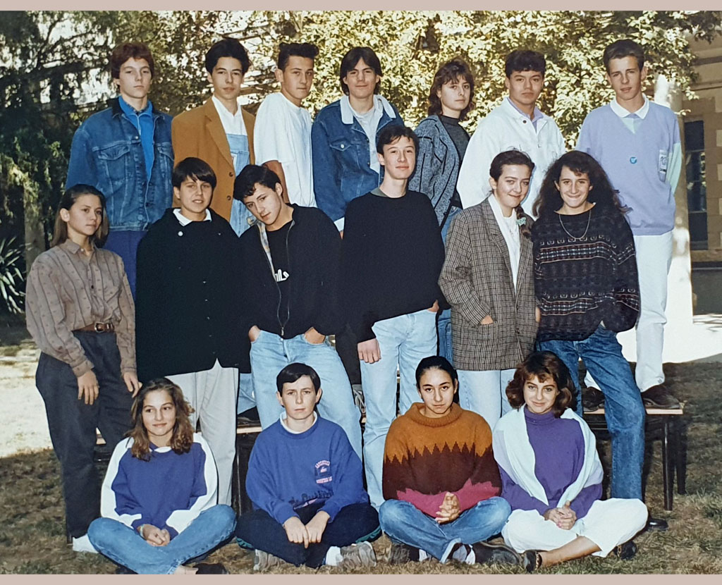 Fromentin - Année 1989-90 : classe inconnue 33 [Archives départementales 17]