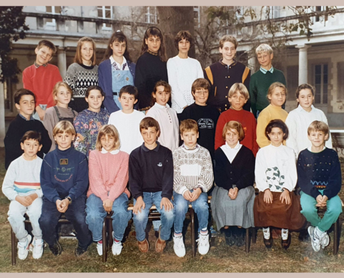 Fromentin - Année 1990-91 : classe inconnue 07 [Archives départementales 17]