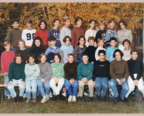 Fromentin - Année 1990-91 : classe inconnue 13 [Archives départementales 17]
