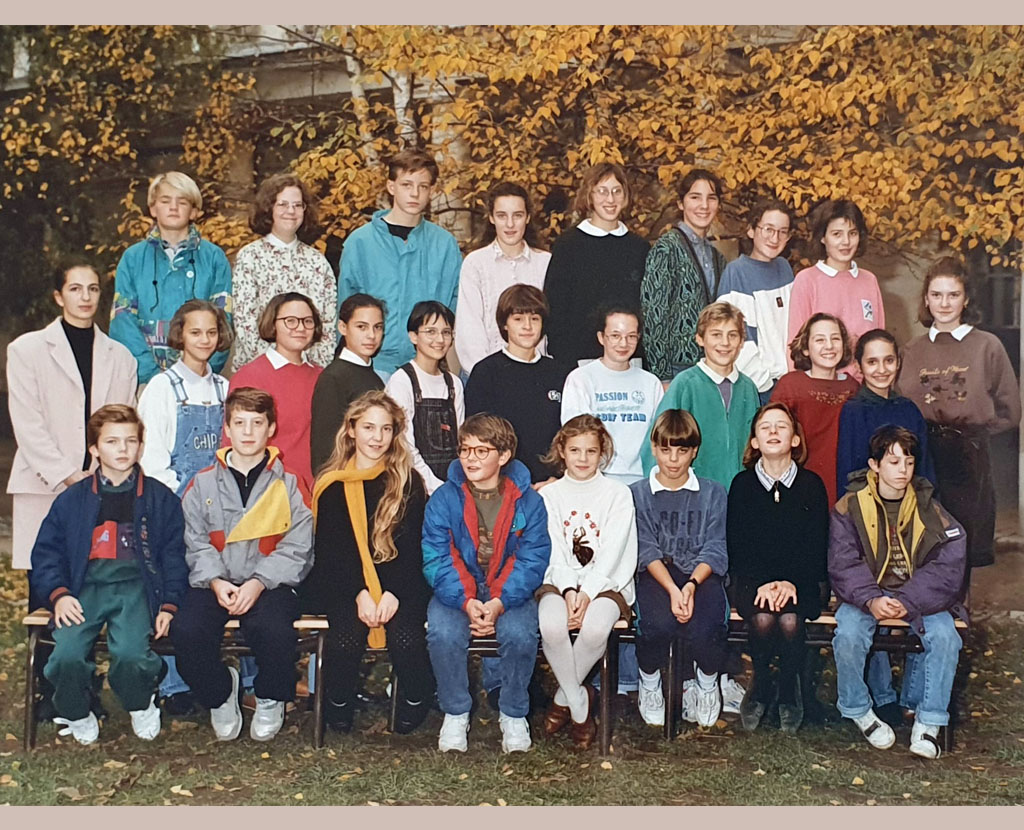 Fromentin - Année 1990-91 : classe inconnue 14 [Archives départementales 17]