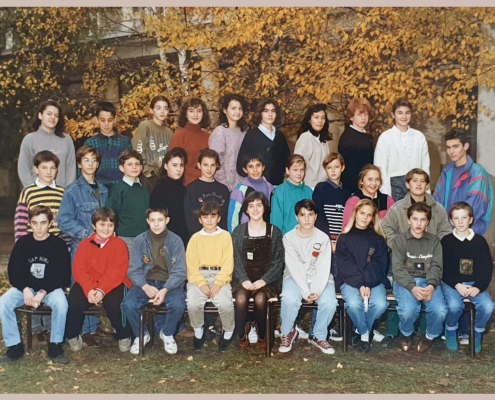 Fromentin - Année 1990-91 : classe inconnue 18 [Archives départementales 17]