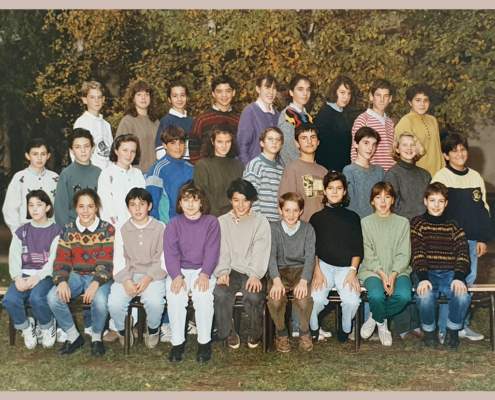 Fromentin - Année 1990-91 : classe inconnue 19 [Archives départementales 17]