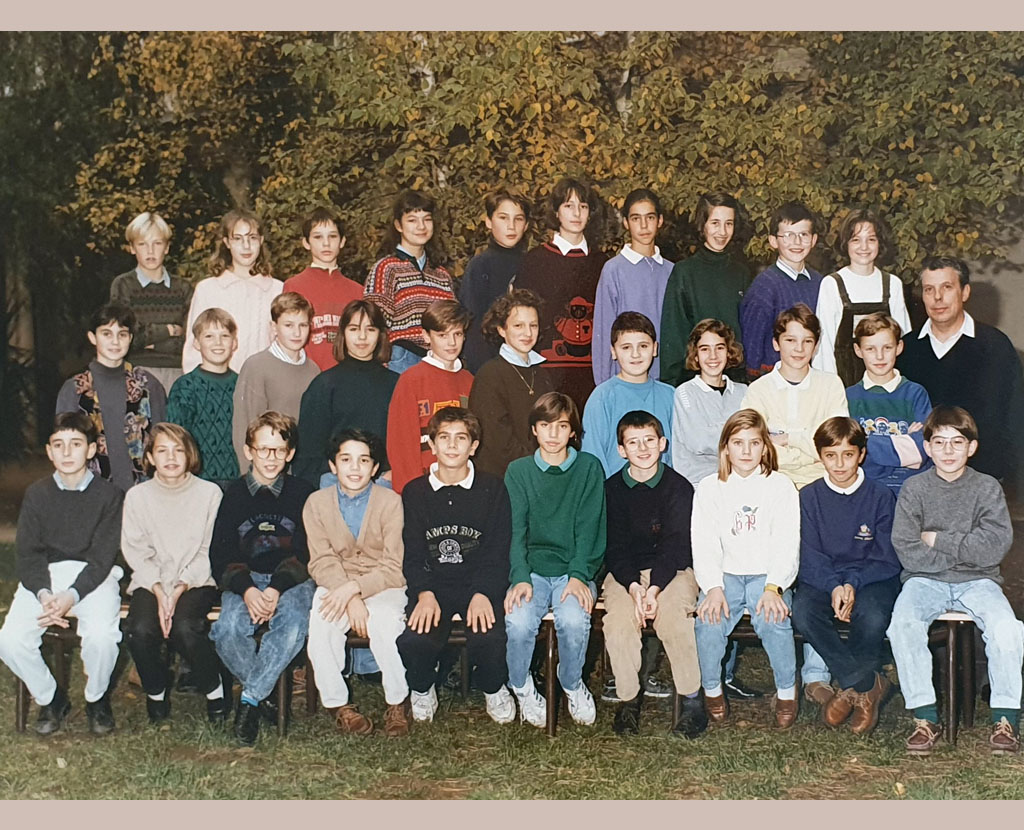 Fromentin - Année 1990-91 : classe inconnue 22 [Archives départementales 17]