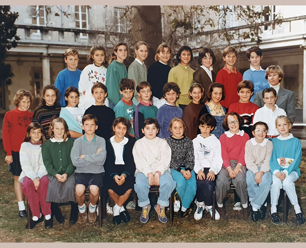 Fromentin - Année 1990-91 : classe inconnue 25 [Archives départementales 17]