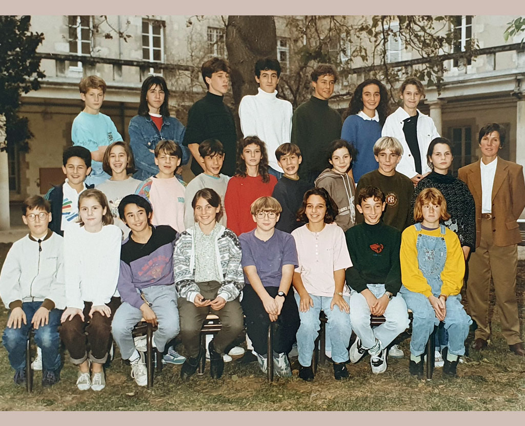 Fromentin - Année 1990-91 : classe inconnue 28 [Archives départementales 17]