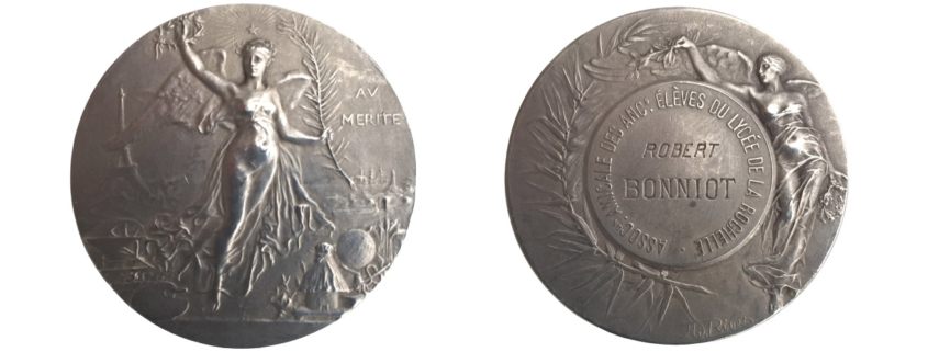 Association des Anciens de Fromentin : la médaille "Au mérite"