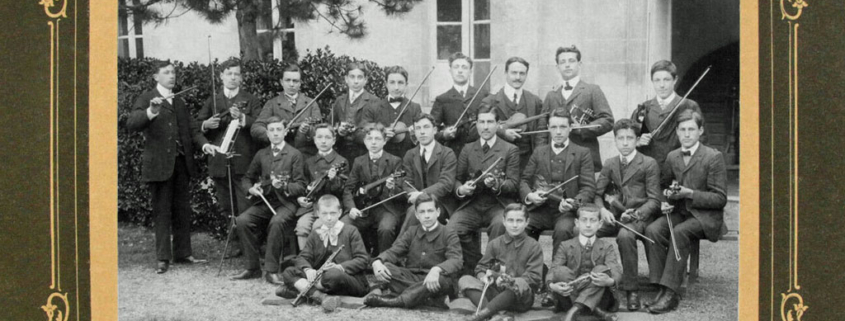 Fromentin - Année 1907 : classe de musique