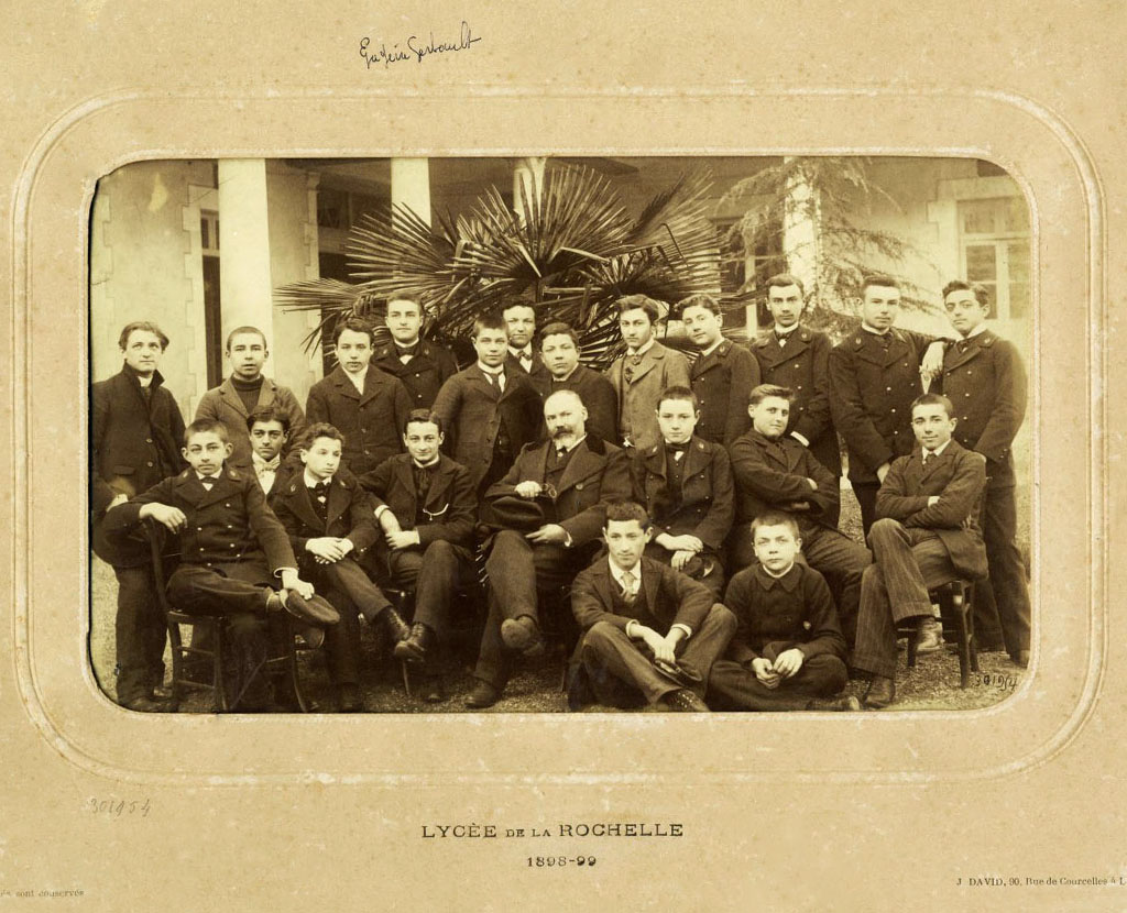 Fromentin - Année 1898-98 : classe inconnue [Source: Archives municipales de La Rochelle]